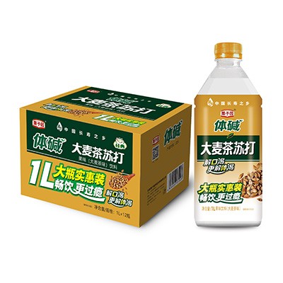 體堿大麥茶蘇打水1L 體堿大麥茶蘇打水1L